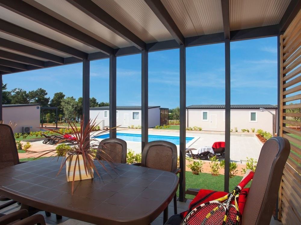 Kastanija Mobile Homes Novigrad Istria Kültér fotó